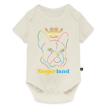 Siegerland - Das Design des Siegerlands - Baby Premium Kurzarmbody - Naturweiß - Vorne