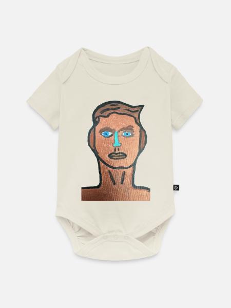 Just You - Baby Premium Kurzarmbody - Naturweiß