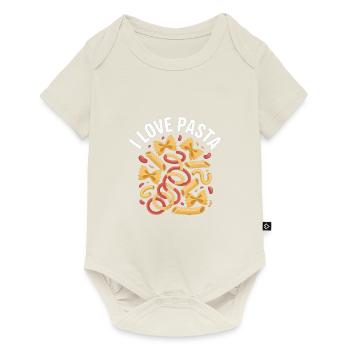 I Love Pasta Celebration for Food Lovers and - Baby Premium short-sleeve bodysuit - off white - Front