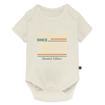 Original 1969 Vintage cadeau d'Anniversaire Rétro - Body à manches courtes Premium Bébé - blanc cassé - Devant