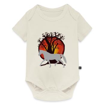 Horses, Horses, Wild Horse, Nature, Wilderness, Sun, Horse - Baby Premium short-sleeve bodysuit - off white - Front