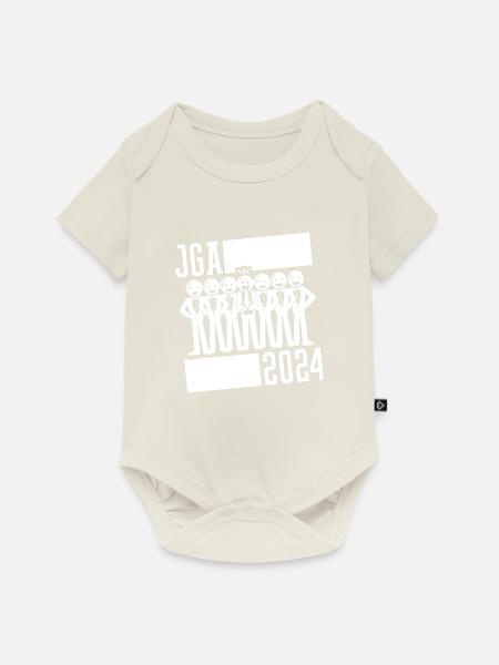 Junggesellenabschied Jga 2024 - Baby Premium Kurzarmbody - Naturweiß