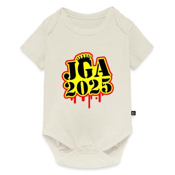 JGA 2025 Junggesellen Abschied - Baby Premium Kurzarmbody - Naturweiß - Vorne