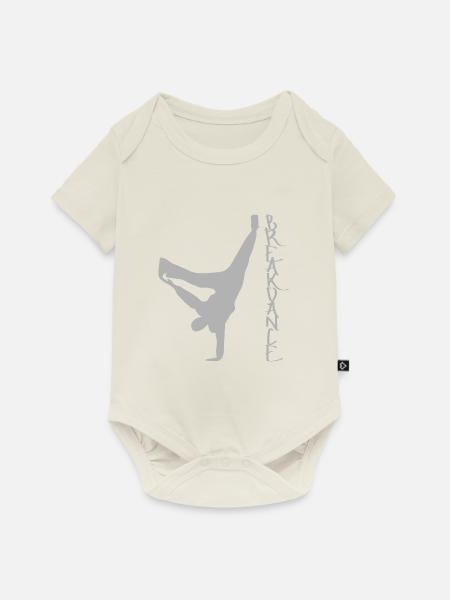 Breakdancer Streetdance - Baby Premium Kurzarmbody - Naturweiß