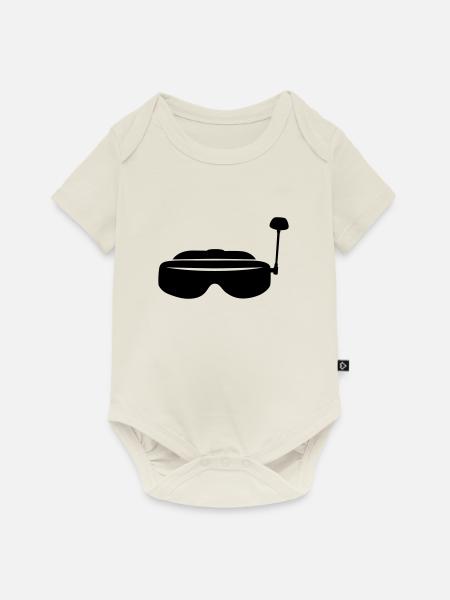FPV Gläser - Baby Premium Kurzarmbody - Naturweiß