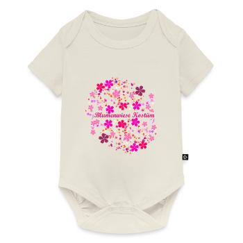 blumenwiese,blumenwiese kostüm,kostüm,blumen - Baby Premium Kurzarmbody - Naturweiß - Vorne