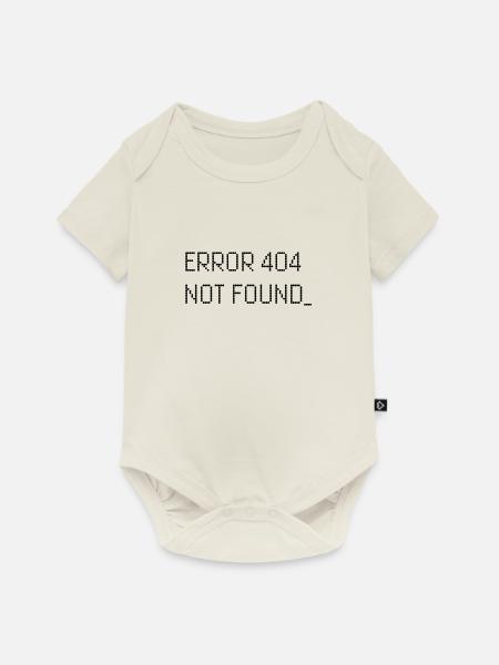 404 - Baby Premium Kurzarmbody - Naturweiß