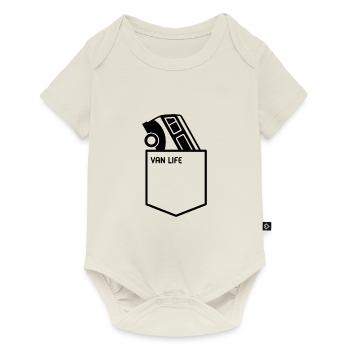 Van Life bag - Baby Premium short-sleeve bodysuit - off white - Front