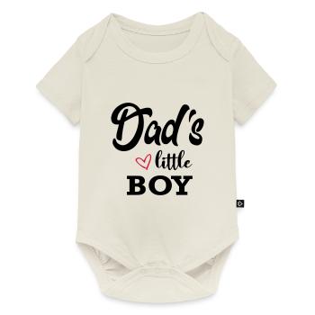 Bébé papa papa papa Petit Garçon Petit Garçon - Body à manches courtes Premium Bébé - blanc cassé - Devant