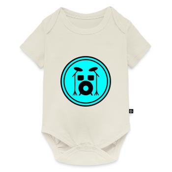 Percussion - Baby Premium short-sleeve bodysuit - off white - Front