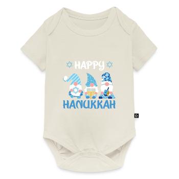 Weihnachten Santa Claus Merry Christmas - Baby Premium short-sleeve bodysuit - off white - Front