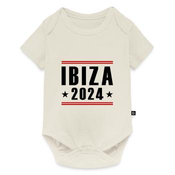 Ibiza 2024 - Baby Premium short-sleeve bodysuit - off white - Front