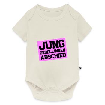 Enterrement de vie de jeune fille Jga Coeur - Body à manches courtes Premium Bébé - blanc cassé - Devant