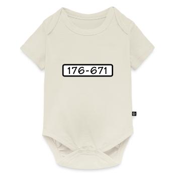 Réservoir Buster - Body à manches courtes Premium Bébé - blanc cassé - Devant
