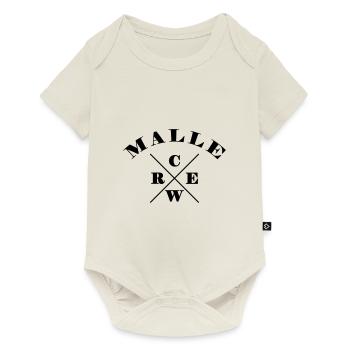 Malle Crew - Baby Premium short-sleeve bodysuit - off white - Front