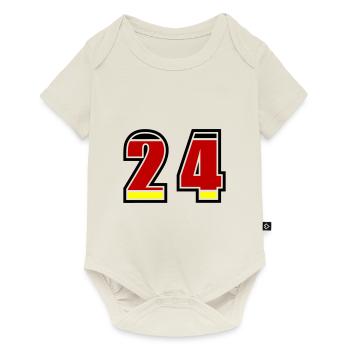 24 Number Germany Jersey - Baby Premium short-sleeve bodysuit - off white - Front