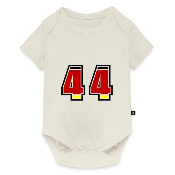 44 Number Germany Jersey - Baby Premium short-sleeve bodysuit - off white - Front