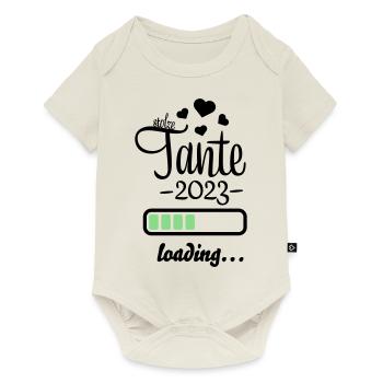 tante 2023 - Baby Premium Kurzarmbody - Naturweiß - Vorne