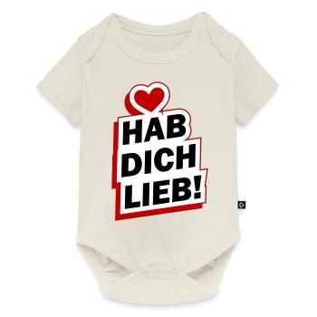 Avez-vous aimé dire l’amour - Body à manches courtes Premium Bébé - blanc cassé - Devant