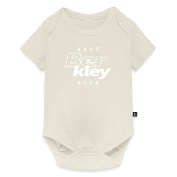 Bestes Berkley aller Zeiten - Name Berkley - Baby Premium Kurzarmbody - Naturweiß - Vorne