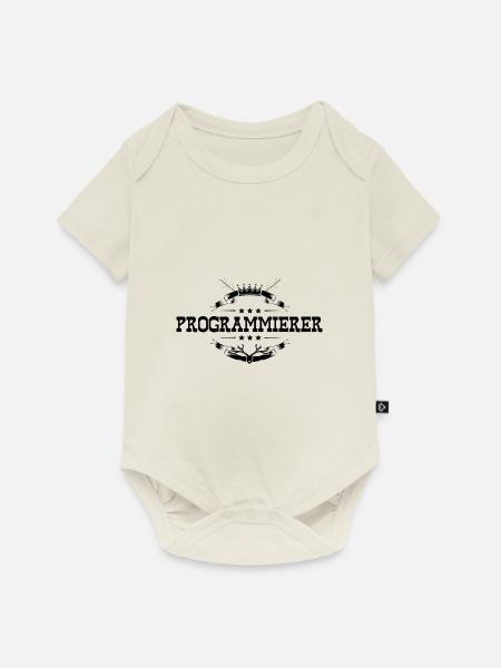 Programmierer Beruf - Baby Premium Kurzarmbody - Naturweiß