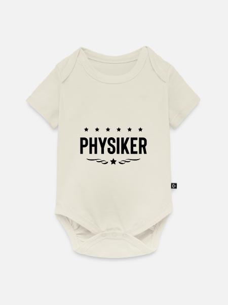 Physiker Beruf - Baby Premium Kurzarmbody - Naturweiß