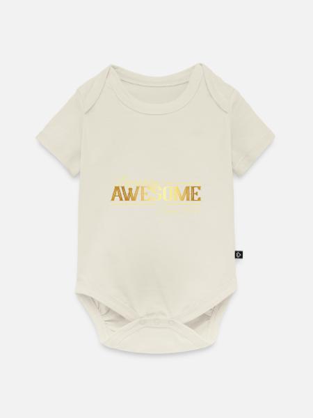 Awesome Since 1964 - Baby Premium Kurzarmbody - Naturweiß