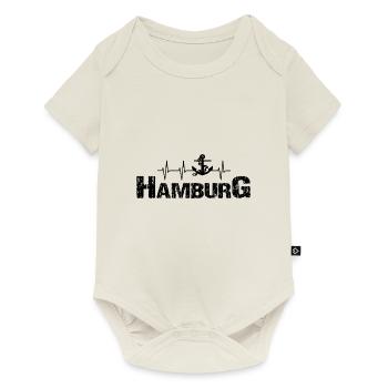 Hambourg - Body à manches courtes Premium Bébé - blanc cassé - Devant