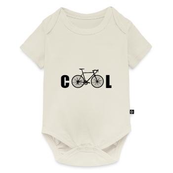 vélo - Body à manches courtes Premium Bébé - blanc cassé - Devant