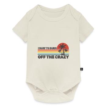 Surfing - Baby Premium short-sleeve bodysuit - off white - Front