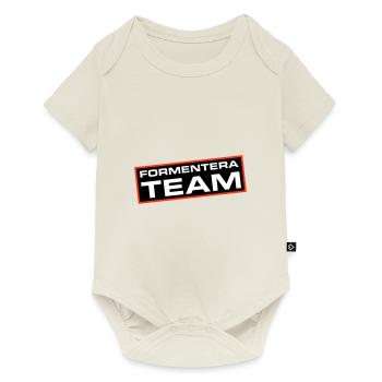 L’équipe Formentera - Body à manches courtes Premium Bébé - blanc cassé - Devant