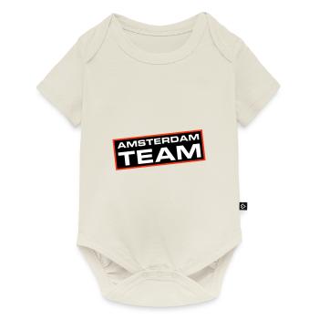 Amsterdam Team - Baby Premium short-sleeve bodysuit - off white - Front