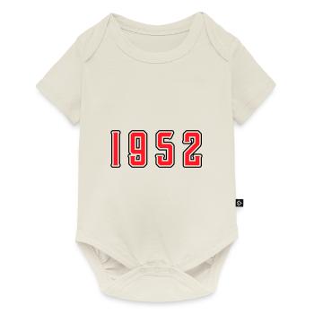1952 year birthday - Baby Premium short-sleeve bodysuit - off white - Front