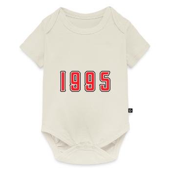 1995 year birthday - Baby Premium short-sleeve bodysuit - off white - Front