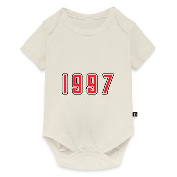1997 year birthday - Baby Premium short-sleeve bodysuit - off white - Front