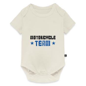 Motorcycle Team - Baby Premium short-sleeve bodysuit - off white - Front