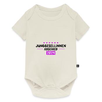 Enterrement de vie de jeune fille 2024 - Body à manches courtes Premium Bébé - blanc cassé - Devant