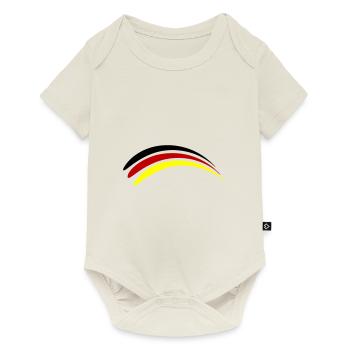 Germany Flag - Baby Premium short-sleeve bodysuit - off white - Front