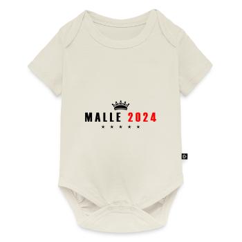 Malle 2024 Krone - Body à manches courtes Premium Bébé - blanc cassé - Devant