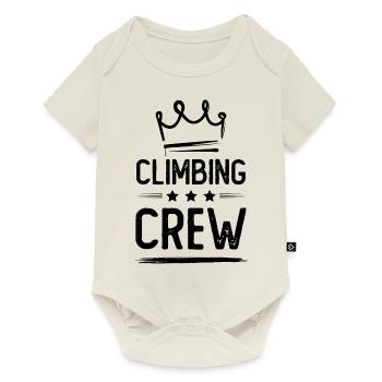 Climbing Crew - Baby Premium short-sleeve bodysuit - off white - Front