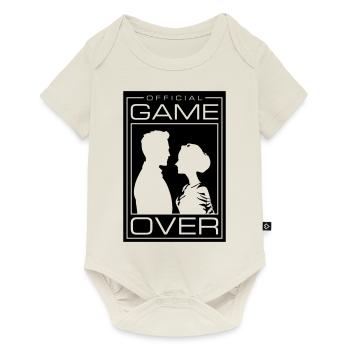Jeu de couple de mariage sur le couple de mariage Jga - Body à manches courtes Premium Bébé - blanc cassé - Devant