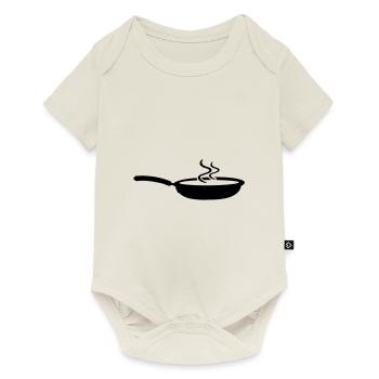 Pan Icon - Baby Premium short-sleeve bodysuit - off white - Front