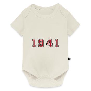 1941 year number - Baby Premium short-sleeve bodysuit - off white - Front