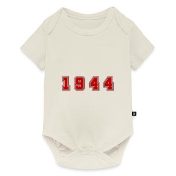 Numéro de l’année 1944 - Body à manches courtes Premium Bébé - blanc cassé - Devant