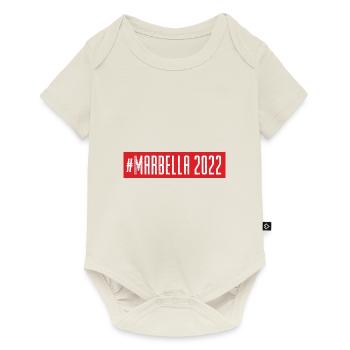 Marbella 2022 - Baby Premium short-sleeve bodysuit - off white - Front
