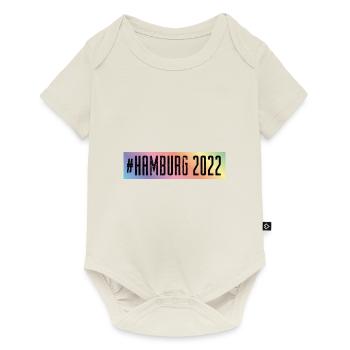 Hambourg 2022 - Body à manches courtes Premium Bébé - blanc cassé - Devant