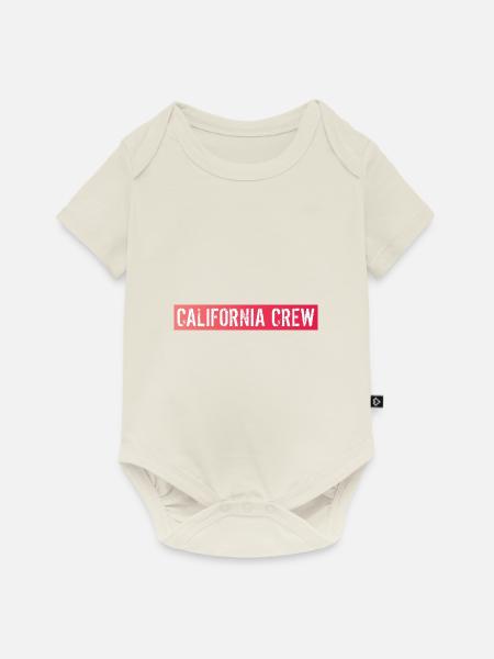 California Crew - Baby Premium Kurzarmbody - Naturweiß