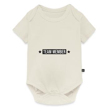Membres de l’équipe - Body à manches courtes Premium Bébé - blanc cassé - Devant