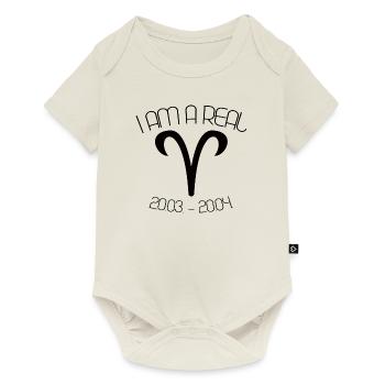 ARIES ZODIAC - Body à manches courtes Premium Bébé - blanc cassé - Devant