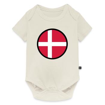 Marqué par le Danemark - Body à manches courtes Premium Bébé - blanc cassé - Devant